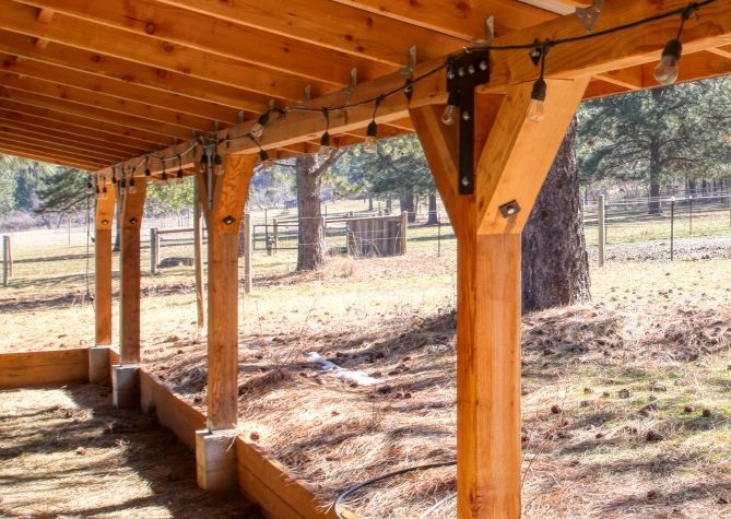 Hay storage can be beautiful too.